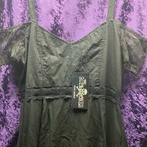 Black lace dress by royal bones